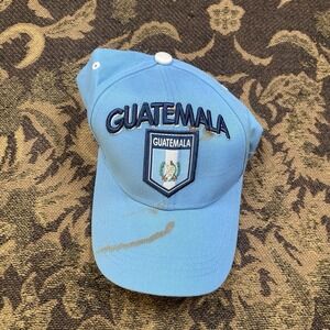 Guatemala Soccer Team Official Licensed Soccer Cap Blue Rhinox New Dirty B